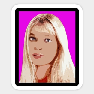 mia farrow Sticker